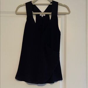 Wilfred Black Cross-Back Tank Top